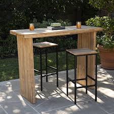 Lockmere Indoor Outdoor Bar Table Walmart Com Modern Design In 2020 Outdoor Bar Table Wood Bar Table Patio Bar