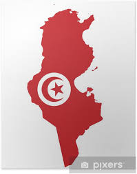 Stjärnan och halvmånens rötter hittar man i det osmanska. Poster Flagga Av Tunisien Pixers Vi Lever For Forandring