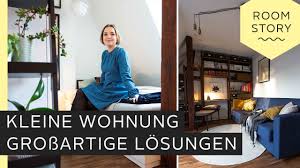 Auch unbefristetes wohnen ist möglich, wenn sie möchten. Kleine Wohnung Grossartige Platzlosungen Helens Roomstory Roombeez Powered By Otto Youtube