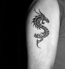 Dragon tatoo tribal dragon tattoos japanese dragon tattoos dragon tattoo designs tattoo japanese chinese dragon drawing fake tattoos cool tattoos awesome tattoos. 60 Simple Dragon Tattoos For Men Fire Breathing Ink Ideas