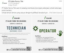 2 years experience as a public relations executive or similar…. Cara Apply Lowongan Kerja Pt Kalbe Farma Tbk Cikarang Via Online Random Email Loker