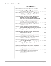 For some papers and reports, you may choose to add a table or you may choose to include an appendix at the end of your paper. Appendix A Example Pavement Marking Designs For Roundabouts Roundabouts An Informational Guide Second Edition The National Academies Press