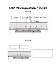 Yang benar ialah 'tolok ukur'. Cara Membaca Angkup Vanier Tolok Skru Mikrometer