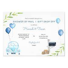 Baby Shower By Mail And Gift Drop Off Invitation Ad Sponsored Gift Drop Invitatio Baby Shower Invitations For Boys Baby Shower Unique Baby Shower Invites