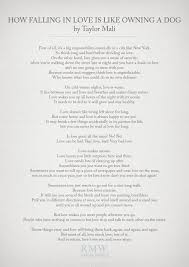 When You Meet The Love Of Your Life Time Stops Love Is Passion Song How Falling In Love Is Like Owning A Dog By Taylor Mali Romanticweddings Wedding Ceremony Readings Wedding Readings Wedding Poems