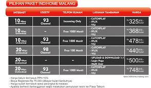 Jaringannya juga terbilang cukup luas hingga ke berbagai pelosok daerah di indonesia. Marketing Telkom Indihome Malang Promo Paket Indihome Malang Dan Batu 325rb Perbulan