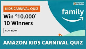 Challenge them to a trivia party! Amazon Kids Carnival Quiz Answers Family Win 10 000 Tophunt