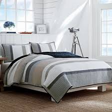 My husband and i have a queen size bed and we each have our own. Quilts And Comforters King Queen And Twin By Nautica