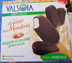 Consenso attivita' di marketing diretto. Il Gelato Base Mandorla Ricoperto Al Cioccolato 4 Mini Stecchi Valsoia 200 G 4 X 50 G