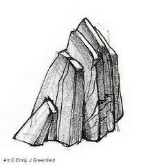 Emily S Sketchblog Drawing Rocks Mountain Drawing Realistic Drawings