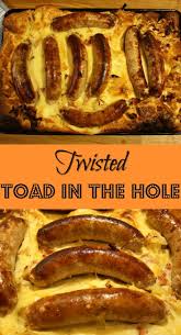 Toad In The Hole With Onions And Bacon Chez Le Reve Francais Recipe Cooking Homemade Breakfast Recipes Casserole Great British Food