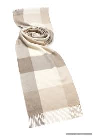 Alpaca Blanket Scarf Shawl 24 Wide Camel Check Made In Englan