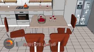 تصميم مطبخ 3d اسكتش اب Youtube