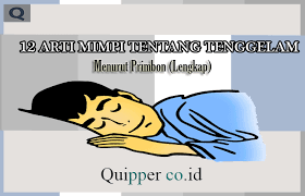 Salah satu mimpi tenggelam yang sering dialami ialah tenggelam di lautan luas. 12 Arti Mimpi Tentang Tenggelam Menurut Primbon Lengkap
