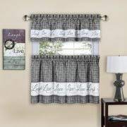 The window drape valance curtain can be adjustable according to the height of your window. Gingham Curtains Walmart Com