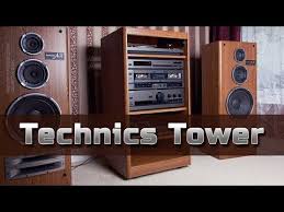 Stereo Components Of Technics Tower Youtube Stereo Technical Vinyl Record Player