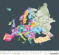 · európa a világfal térképen: Keparuhaz Hu Europa Terkep Amelyen A Regiok Hatarai Vannak 4 Premium Kollekcio C Poszter Rendelese Vasarlasa