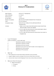 Contoh soal dan jawaban administrasi transaksi kelas 11. Doc Rpp Melproadmtransaksi Husna Edit Doc Husna Farhana Academia Edu