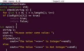 C++ Check If Input Is Int