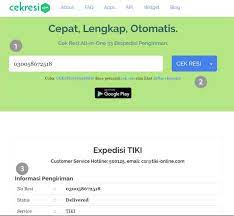 Tiki berhak mengenakan tarif pengiriman atas layanan pengiriman yang dipilih oleh pengirim. Cara Cek Resi Tiki 2021 Ons Reg Eco Cepat Dan Mudah Cekresi Com