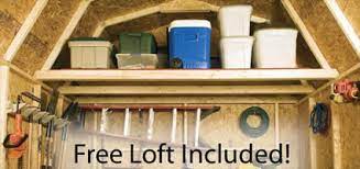 The extra headroom created by the roof design provides a great amount of extra storage space in the same backyard footprint as a standard utility shed. Handy Home Gambrel Home Depot Exclusive