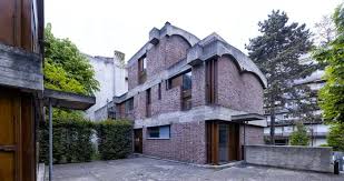 Le Corbusier Cemal Emden Maisons Jaoul Facade Architecture Le Corbusier Architecture
