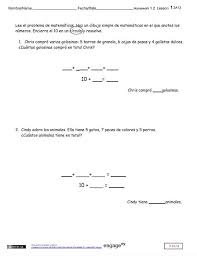 The Oakdale Joint Unified School District Has Completed Spanish Translations Of Eureka Math Homework For Grade 1 Modul Eureka Math Engage Ny Math Math Homework
