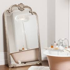 Extra Large Ornate Silver Abby Mirror 184 X 104cm Exclusive Mirrors Leaner Mirror Floor Standing Mirror Ornate Mirror