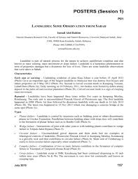 Anda sentiasa mempunyai pilihan untuk memadam sejarah lokasi tweet anda. Posters Session 1 P01 Landslides Some Observation From