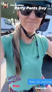 ⚡LORA DEN OTTER⚡is WILD cycling in her Pyscho Cycler bike shorts! 🚴‍♀️  CHECK OUT OUR NEW WEBSITE! 🚴‍♀️ Choose from our "WILD" patterns in men's  and women's cycling gear. Any color shorts