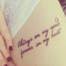 Expressive Zitate Tattoo Ideen Für Frauen Tattoo