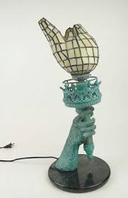 Statue Of Liberty Torch Table Lamp Bedroom Design Inspiration Lamp New York Bedroom