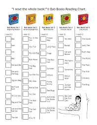 Printable Reading Chart Readingreadywithbob Bob Books Reading Charts Kindergarten Books