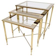 Italian Nesting Tables In Empire Style 1950s Nesting Tables Empire Style Empire Furniture
