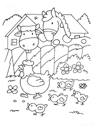 Learn about endangered animals and their babies or prepare for a farm field trip with free animal coloring pages. In The Farm Animals Adult Coloring Pages