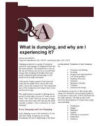 What Is Dumping And Why Am I Experiencing It Obesity Action Coalition