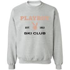 Playboy By Pacsun Ski Club Hoodie Snowshirt