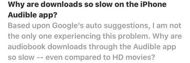 I had the iwork suite on my ios devices when ios 6 was out. Why Are Downloads So Slow On The Iphone Audible App Quora