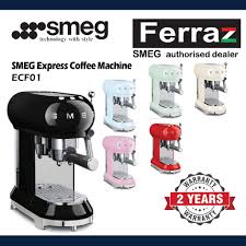 30 day return policy · free shipping over $49 Pre Order Early July 21 Smeg Ecf01 Expresso Coffee Machine Smeg 50 S Retro Style Smeg Coffee Machine Shopee Malaysia