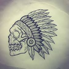 Indian Skull Tumblr Indian Skull Tattoos Tattoo Design Drawings Tattoo Drawings