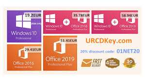 Votre licence Windows 10 pour seulement 9,60 euros chez URCDKEY
