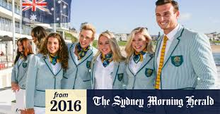 Edwin flack was the first athlete Rio Olympics 2016 Australia Unveil Official Olympic Team Opening Ceremony Uniform