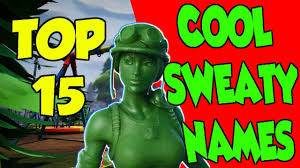 Social security administration's top 1,000 baby boy names will give you lots of great ideas. Top 15 Cool Sweaty Fortnite Names Not Taken Youtube