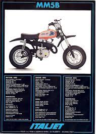 Italjet Mm5b Motorcycle Mini Bike Small Motorcycles