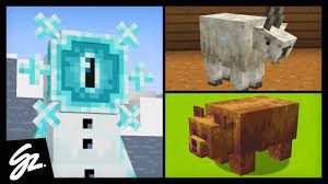 Download minecraft pe 1.17 caves & cliffs for free on android: New Mountain Mobs For Minecraft 1 17 Youtube