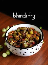 Bhindi Fry Recipe Bhindi Ki Sabzi Bhindi Masala Dry Okra Fry Recipe Recipe Bhindi Fry Okra Fries Recipes