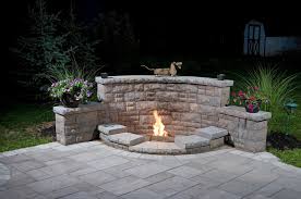 The round roof and rain cap on the chimney help protect the fire cage from the elements and funnels the smoke up and away. 4 Beautiful Outdoor Fireplace And Fire Pit Area Designs To Improve Your Westchester County Ny Backyard Landscaping Lehigh Landscaping Landscapers In Dutchess County Ny