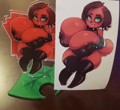 Cherri 6 Acrylic Double Sided Standee - Etsy Finland