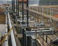 screw hoist raising lowering sluice gate canal,motorized ...