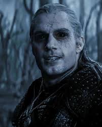 The first time we saw Henry Cavill as Geralt of Rivia in THE WITCHER  series.🖤⚔️🐺😍😍